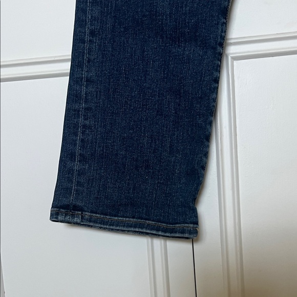 Good American Dark Blue Straight Leg Jeans - Picture 4 of 7